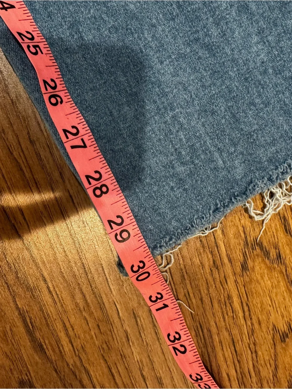 PAIGE Light Blue Raw-Hem Wide Leg Jeans - Picture 13 of 16